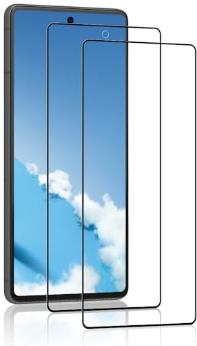 IQShield Panzer Schutz Glas für Google Pixel 7 Pro, 2 Stück Panzer Schutzfolie, Runde Kante Glas Displayschutz, 9H Glasfolie, High Definition, Blasenfest Installation, Anti-Kratzen Panzerfolie