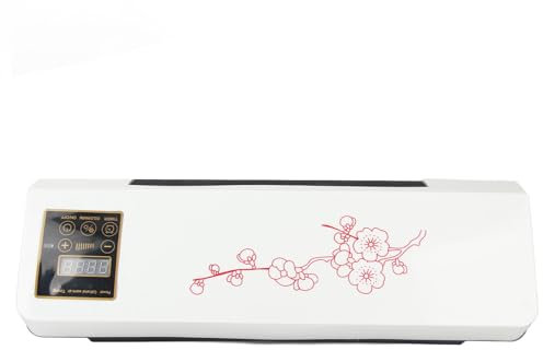 Calentador de Refrigeración por Aire, Aire Acondicionado Eléctrico Montado en la Pared, Calentador de Refrigeración, Control Remoto para Baño (Enchufe europeo 220V)