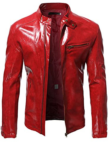 SRZYMJ Lederjacke Herren Rot Lederjacke Herren Braun 3/4 Lang Regenjacke Herren Fahrrad Im Beutel Outdoor Regenschutz Kapuze Regen Poncho Schwarzes Tshirt Herren Fleecejacke 3XL Blazer Pink