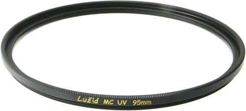 LUŽID Filtre UV MC 95 mm Schott B270 Cadre en laiton multicouche Luzid