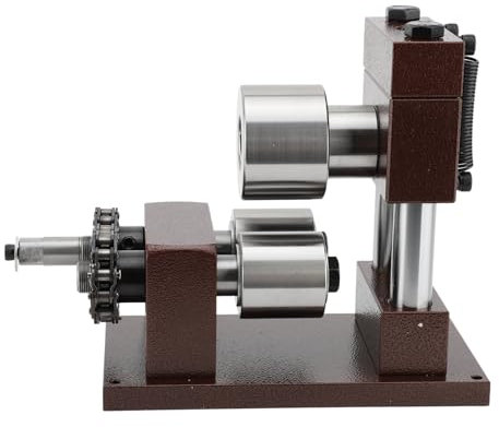 Sahgsa Walzwerk Maschine Manuelle Walzwerk Maschine Handkurbel Schmuck Presse Tablettieren DIY Werkzeug für Metall Blatt Draht Flach Pressen
