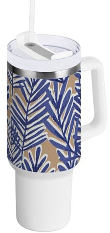 KLL Color Aesthetic - Vaso Coldee al vacío con tapa de pajilla, botellas de agua, reutilizable, taza de camping para escuela, deportes, guardería, campamento y más