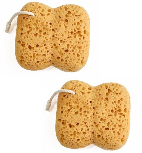 2Pcs Larger Shower Sponges for Women Men, Foam Loofah Sponge, Body Sponge for Shower