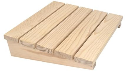 Colcolo Poggiatesta per Sauna Sala Sauna, Poggiatesta in Legno, Cuscino per Sauna Domestico ergonomico Leggero Accessorio per Sauna per Sauna,