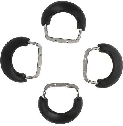Cabilock Asas Laterales para Cacerolas de Acero Inoxidable 4 Piezas Resistentes al Calor Mango Reemplazo para Ollas Cocina Doméstica Accesorio Práctico Color Aleatorio