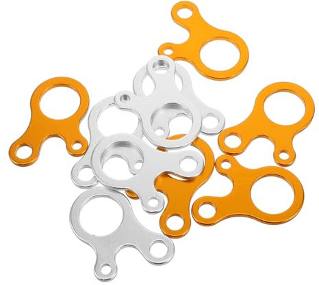 Happyyami 10stücke Zeltschnur Spanner Einstellbare Rope Adjuster Für Camping Und Outdoor Aktivitäten Schnelle Fixierung Und Flexible Seillängenanpassung Für Zelte Und Abspannseile