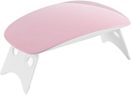 ABOOFAN 6w Lampada Fotopolimerizzante Portatile LED per Smalti in Gel Unghie Impostazioni di Temporizzazione Tecnologia Doppia d Onda Compatibile Tutti gli Smalti Gel UV e LED