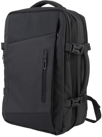 Oreilet 18 Tums Vakuumryggsäck, Utbyggbar Kompressionsryggsäck med Multifunktionell Lagerförvaring för Resor, Affärer, College, Handbagage, Män Kvinnor