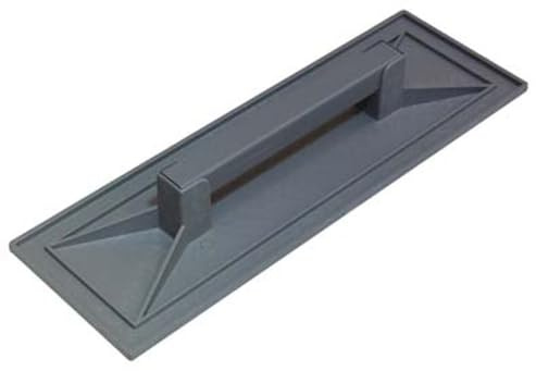 6PZ FRATTONE PLASTICA NERO CM 15X45