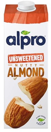 Alpro - Almond bere, non zuccherato, dalle mandorle, no soy - 1000 ml