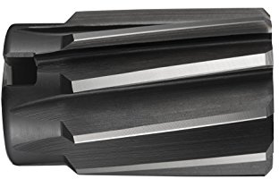 Dormer B95560.0 Muschelreibahle, Bright/ST-Beschichtung, Kobalt-Hochleistungsschnellstahl, Kopfdurchmesser 60 mm, Rillenlänge 50 mm, Gesamtlänge 71 mm