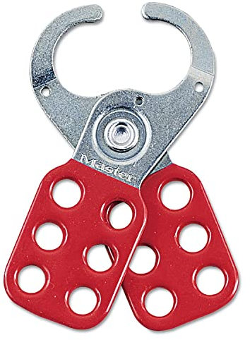 Aldaba de consignación de acero, espacio de mordaza de 38 mm