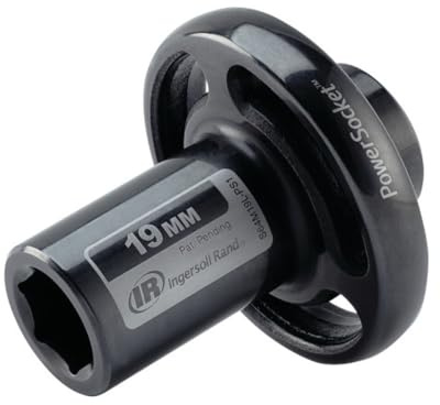 Ingersoll Rand 2235QTiMAX Llave de Impacto Neumática - Compacta, Alta Potencia, Color Plata - Herramienta Ideal para Taller