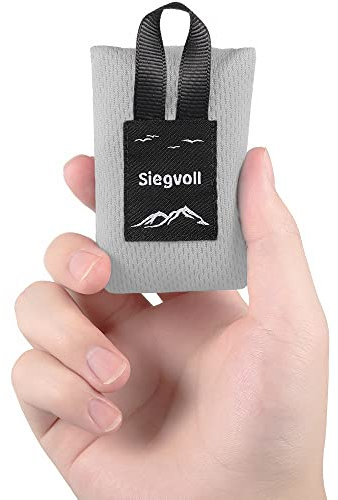 Siegvoll Mini Coperta da Spiaggia Portatile Tappetino da Picnic Pocket Portatile Coperta da Picnic Piccola Tappetino da Spiaggia per Campeggio, Trekking, Montagna, Viaggi, 70 x 110 cm (Verde)