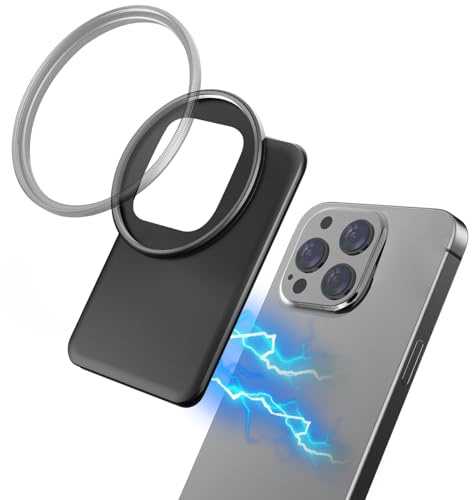 67mm Magnetic Filter Adapter Compatible for iPhone 16-12 Pro Max Plus | Magnetic Quick Release Design.Works with All Standard 67mm Threaded Filters Including Cpl Nd Black Mist