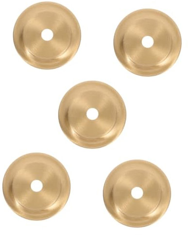 Garneck 5st Kronleuchter Basis Leuchtschild Decken Lampe Montageplatte Lampenschirm Herdabdeckplatte Pendelleuchte Deckenleuchten Deckblatt Lampe Decke Deckenbaldachin Golden Kupfer