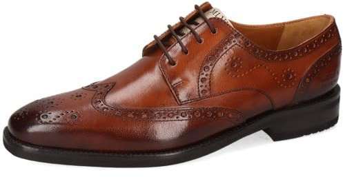 Melvin & Hamilton Derby Dylan 2 - Scarpe da Uomo, Marrone, 41 EU