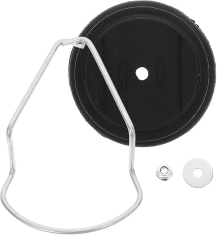 DECHOUS Set Ricambi per Tagliabordi a Batteria 4 Pezzi Copertura Base Rondella e Dado Accessori Compatibili per Decespugliatori Elettrici per Manutenzione Giardino