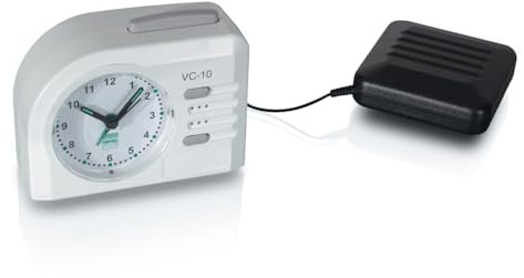 Humantechnik Vibrationswecker, Reisewecker, Vibrationskissen. Analog-Quartzuhr