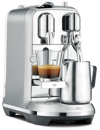 Nespresso Creatista Plus Espresso Machine by Breville, Brushed Stainless Steel