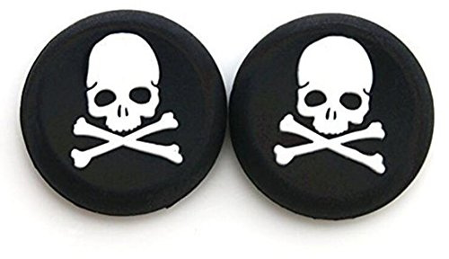 2 muñequeras de mano para Sony PSP 1000 2000 3000 Go PS Vita PS3 Move cámaras, Nintendo DS DS Lite DSi DSi XL 2DS 3DS 3DS XL Wii Wii Remote Wii U, reproductores de música MP3 azul (calavera blanca)