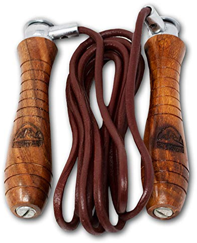 RingMaster Springseil, Leder, schwer, für Cardio, Fitness, Boxen, MMA