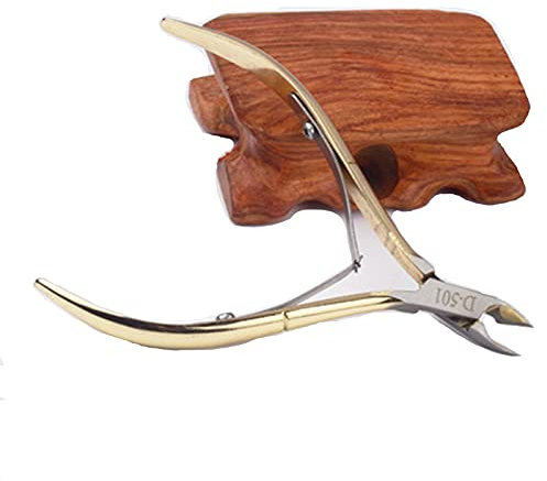 Taglia Cuticole per Manicure,1 Pezzi Tronchesino per Cuticole di Acciaio Inossidabile Coltello per la Rimozione delle Cuticole Clippers per Unghie per Cuticole con set di per Pelle Morta e Unghie.