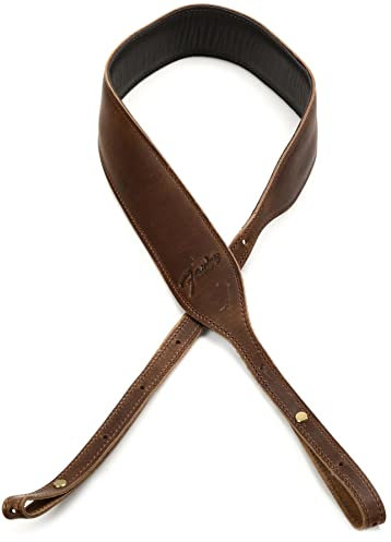 Fender Paramount Banjo LTHR Strap BRN, brown