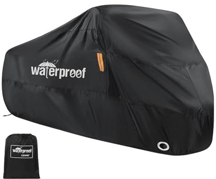 Fahrradgarage Draussen Fahrradabdeckung Wasserdicht , Fahrradabdeckung Wetterfestes Winddes Fahrradbezug Regenabdeckung mit Tragetasche für Mountain Road Bike Regenabdeckung