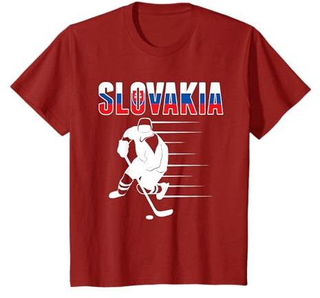 Slowakei Eishockey-Fans Trikot Slowakische Hockey Team Supporter T-Shirt