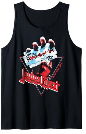 Judas Priest British Steel Graphic Picture Débardeur