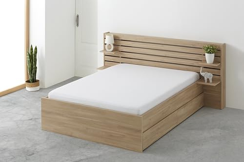 Degrees Home – Relax – Matratzenbezug 90 x 190/200 cm – Matratzenschoner 90 x 190/200 cm – wasserdicht – atmungsaktiv – verstellbar und milbenhemmend – Bett 90 x 190/200 cm – 100% Baumwolle