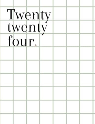 Twenty twenty four. Ultimativer Studienplaner 2024: Stunden- Wochen- und Semesterplaner für Universität und College - Zielsetzung, Organisation und ... Vorlesungsplan, Organizer, Journal, Planner
