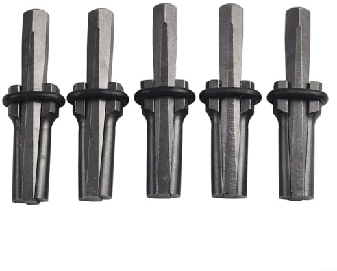 EXTRWORY Betonsteinspalter Werkzeug Stecker 5 Stück Steinspalter 18 mm Keile Betonspalter Handwerkzeug für Stein Stein Stein Granit Marmor, S4U3M565W6CJ8321F5X4M7L