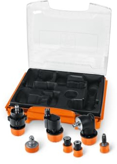Fein QuickIN Zubehör Set, mit 7 QuickIN Aufsätzen, in i-BOXX, Kompatibel mit allen Fein Akku-Schraubern mit QuickIN Schnittstelle, 64203031010