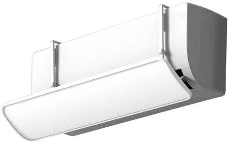 JINGSHIQIAOPL Déflecteur Climatisation pour Climatiseur Mural, Deflecteur Climatiseur Universel, Couvre-vent Défensé Réglables(120 * 20cm/47 * 8in)