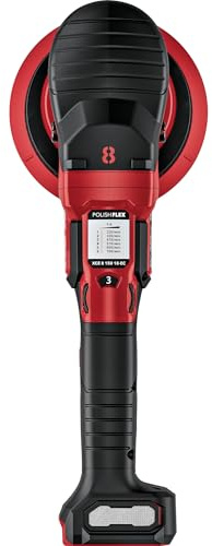 Flex Cordless Eccentric Polisher with Forced Rotation 18 V XCE 8 150 18-EC C (with Throttle Switch, Easy Speed Adjustment, Ergonomic) 532646