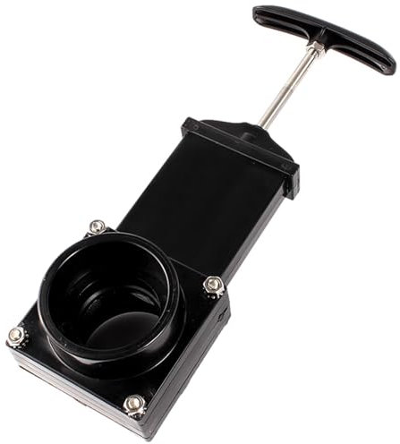 Valvola di scarico per – Valvola di scarico universale da 50 mm per serbatoio di acqua nera, ricambi per per acque reflue | roulotte, rimorchi per, genitori, amici