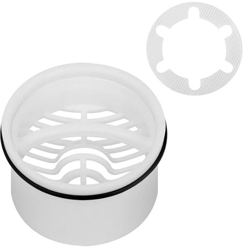 TNEDFOD Colador de Pelo, Juego de colador de Drenaje de Ducha, con guarnición de desagüe 6960, 6963, 6961, 6962, para sifones de Filtro Pelos Desague Ducha