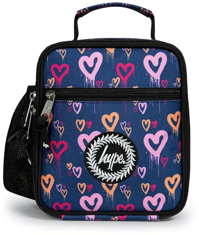 hype Lunch Box Navy Heart Drips ZSLR-115