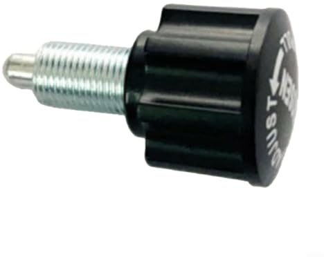 Fauhapyway Pernos de ajuste de bicicleta estática Material ABS de acero Equipo de ciclismo Fijación con pasador de resorte Piezas de repuesto dinámicas 22/24 mm (22 mm negro)