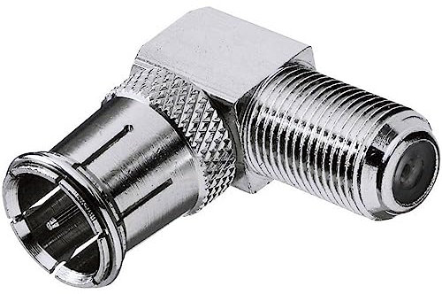 Renkforce RF-4196997 - Adattatore angolare SAT, 1 pezzo