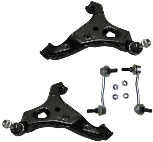 2x Querlenker 2x Koppelstange Vorderachse für Mercedes-Benz Sprinter 906 für VW Crafter 30-35 2E 2F