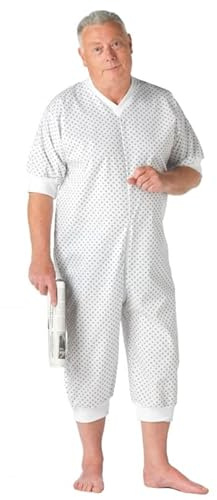 Texsan Grenouillère Adulte éco JC/MC, Taille 5 (XL)