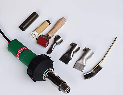 220V or 110V Hot Air Heat Gun Plastic Welder for PP/PVC/PE/PPR Water Tanks Plating Tank Sheets and Tents Tarpalins