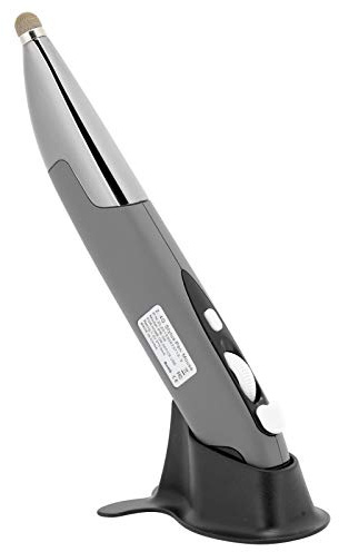 Cuifati Wireless Optical Pocket Pen Mouse, 2,4 GHz USB Wireless Mouse Pen mit Stylus-Funktion Einstellbare 800/1200/1600 DPI Handschrift Wiederaufladbare Pen Mouse Wireless für Laptop Tablet PC