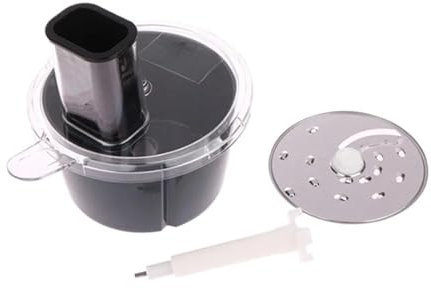 BmXauz Multifuncional, Compatible con Thermomix TM5 TM6, Accesorios, Cortador y rebanador de Verduras, licuadora de Cocina, Disco triturador y rebanador