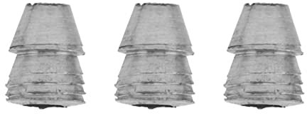 Cuñas de Seguridad con Redondo, Juego de Acero para Trineo con Martillo de Hacha, 20 Piezas de 10mm de Diámetro (Diámetro 11 mm / 0,43 pulg.)