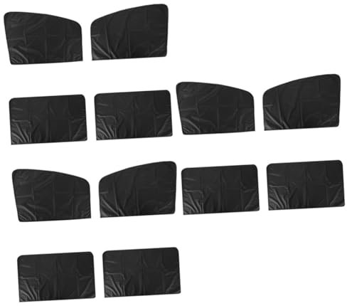 SOLUSTRE 3ensembles Pare-Soleil Auto Rétractable pour Vitres Latérales UV Et Chaleur De Pare-Brise Vitres Latérales Arrière Facile à Installer Conçu pour Sécurité