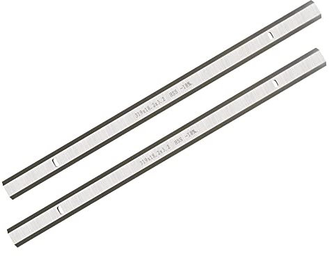 KXJSYL Tool Lame de Rabot d'épaisseur 319mm HSS 319x18.2x3.2mm Couteau de Rabot en Bois for Ryobi ETP1531AK AP1300 Jet JWP-12 GMC TP2000 Erbauer